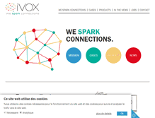 Tablet Screenshot of ivox.be