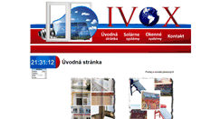 Desktop Screenshot of ivox.sk
