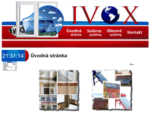 Tablet Screenshot of ivox.sk